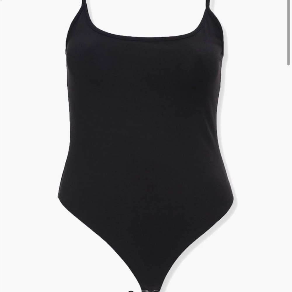 Forever 21 Plus Size Black Bodysuit